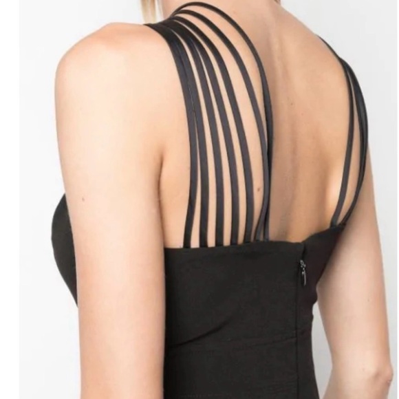 Halston Heritage Jumpsuit, 8, Black, NWT - Picture 3 of 8